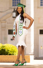 Load image into Gallery viewer, Custom Collegiate Graduation Stoles – Personalized Satin Sash for College Grads