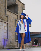 Load image into Gallery viewer, Delta Custom Graduation Stole – Personalized Greek Life Satin Sash