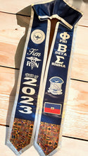 Load image into Gallery viewer, Phi Beta Custom Graduation Stole – Personalized Greek Life Satin Sash