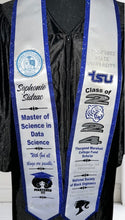 Load image into Gallery viewer, Custom Collegiate Graduation Stoles – Personalized Satin Sash for College Grads