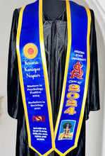 Load image into Gallery viewer, Custom Collegiate Graduation Stoles – Personalized Satin Sash for College Grads