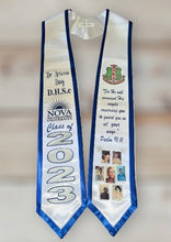 Load image into Gallery viewer, AKA Custom Graduation Stole – Alpha Kappa Alpha Sorority Personalized Satin Sash
