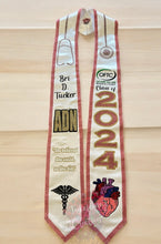 Load image into Gallery viewer, BSN Custom StolesBSN Custom Graduation Stole – Personalized Satin Nursing School Sash
