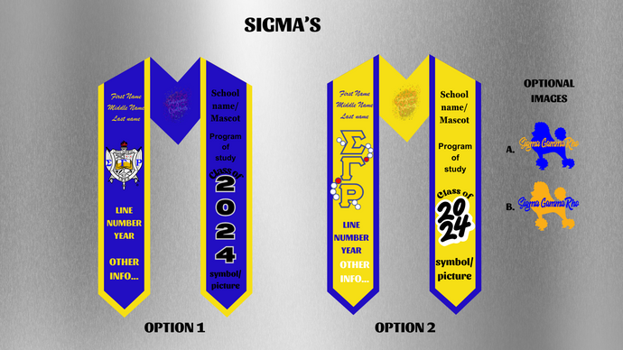 SIGMA'S Custom Stole