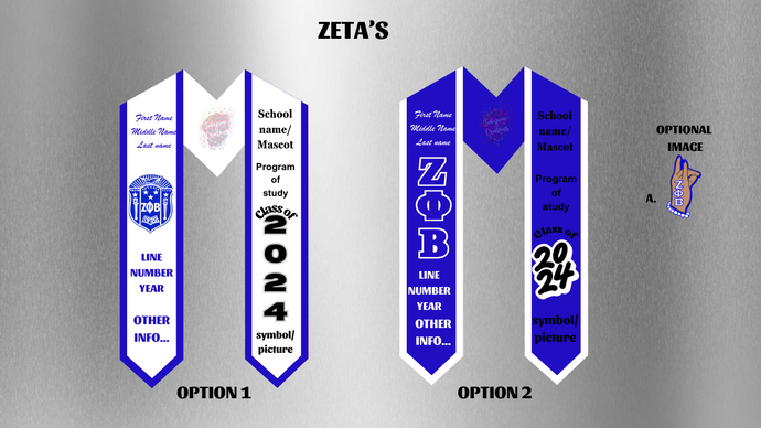 ZETA'S Custom Stole